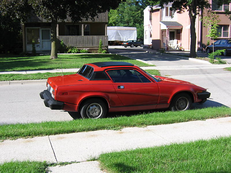 Most of the Triumph TR7 Cars Were Coupes